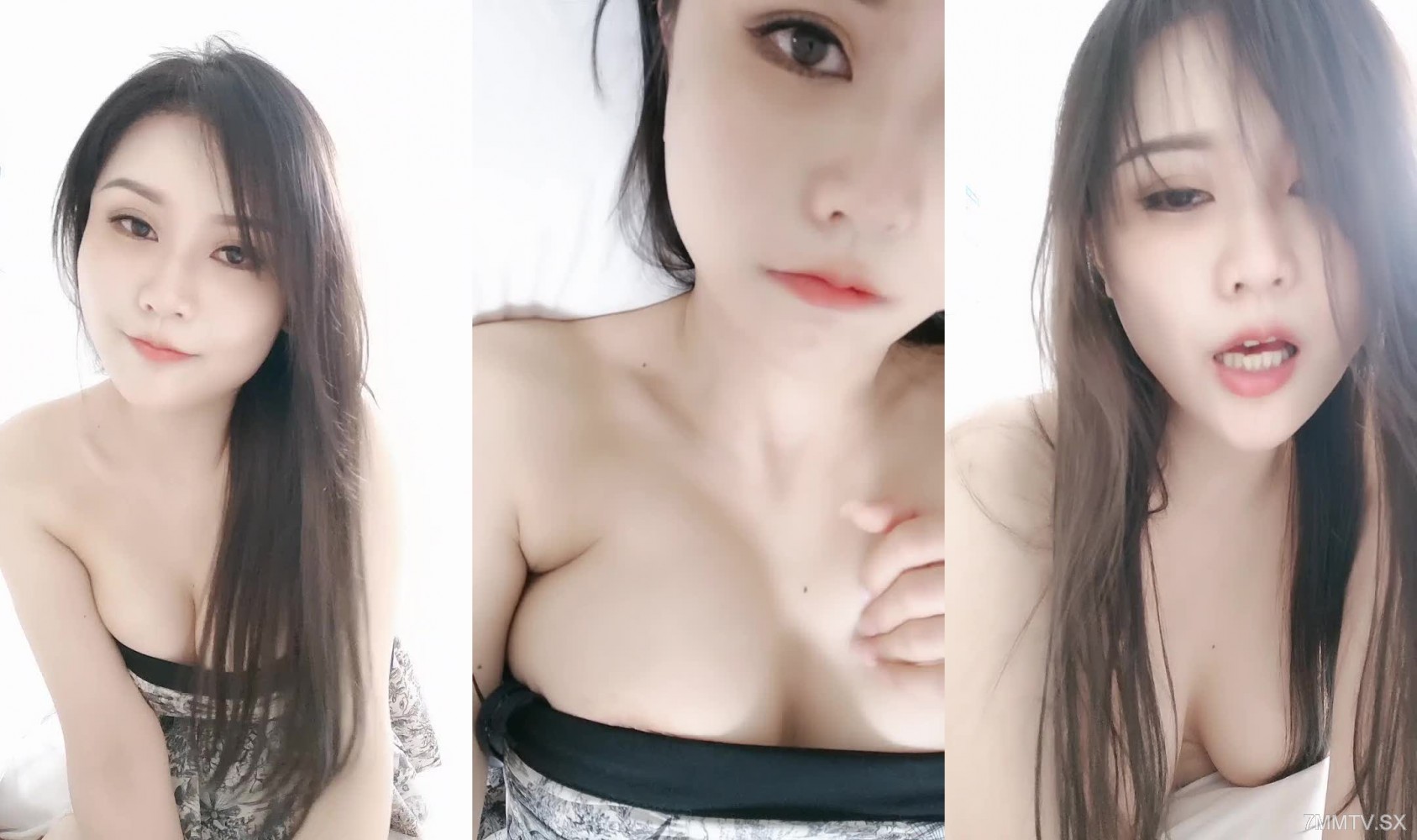 气质超棒新人美女！笑起来甜美！脱光光揉捏大奶子，近距离特写多毛骚穴，玩的有点黑肯定很骚